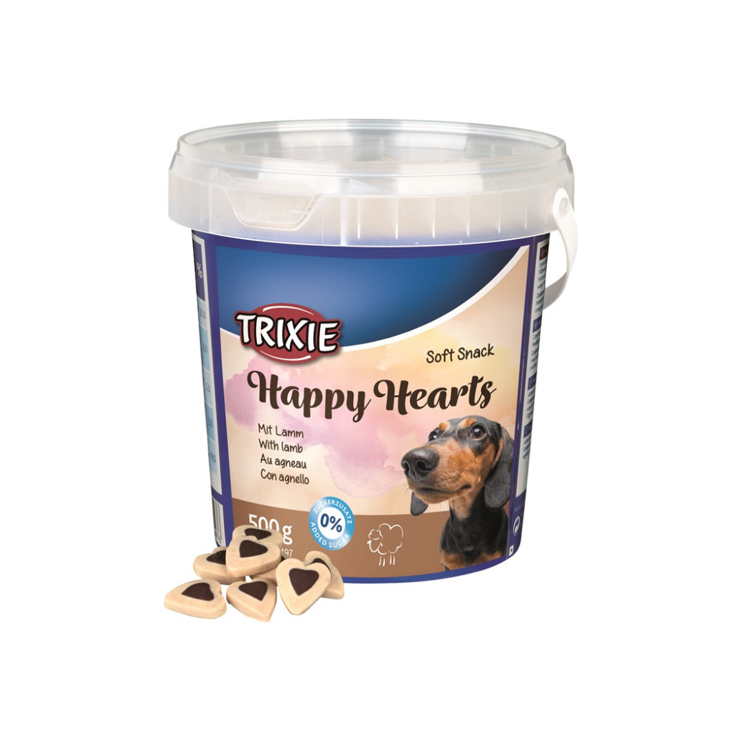 Soft Snack Happy Hearts 500g Plastikeimer