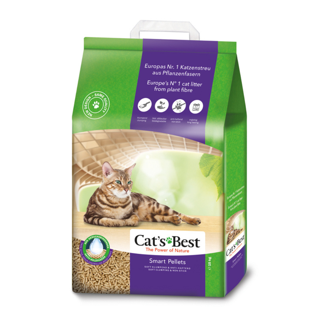 Cat's Best Smart 20 L/10 kg, für langhaarige Katzen